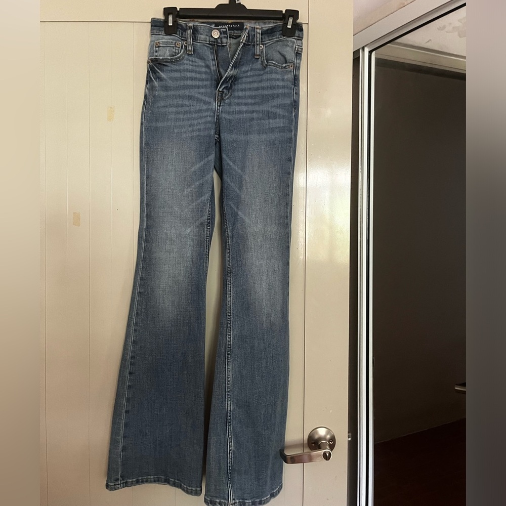 Aeropostal high rise flare jeans